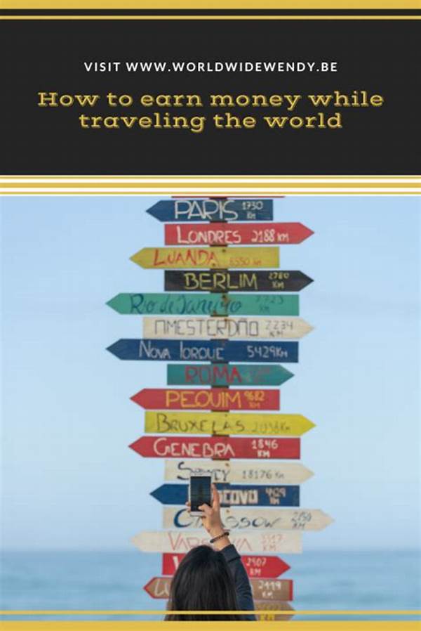 How To Earn While Traveling The World