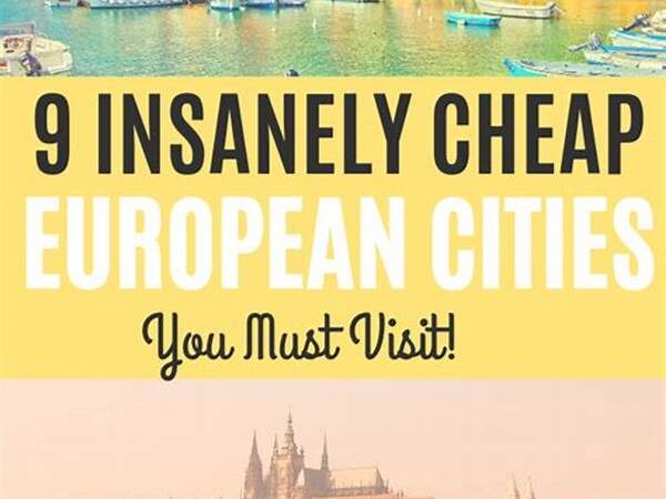 Top Cheap European Cities For Students