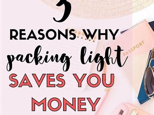 Why Traveling Light Saves Money And Stress